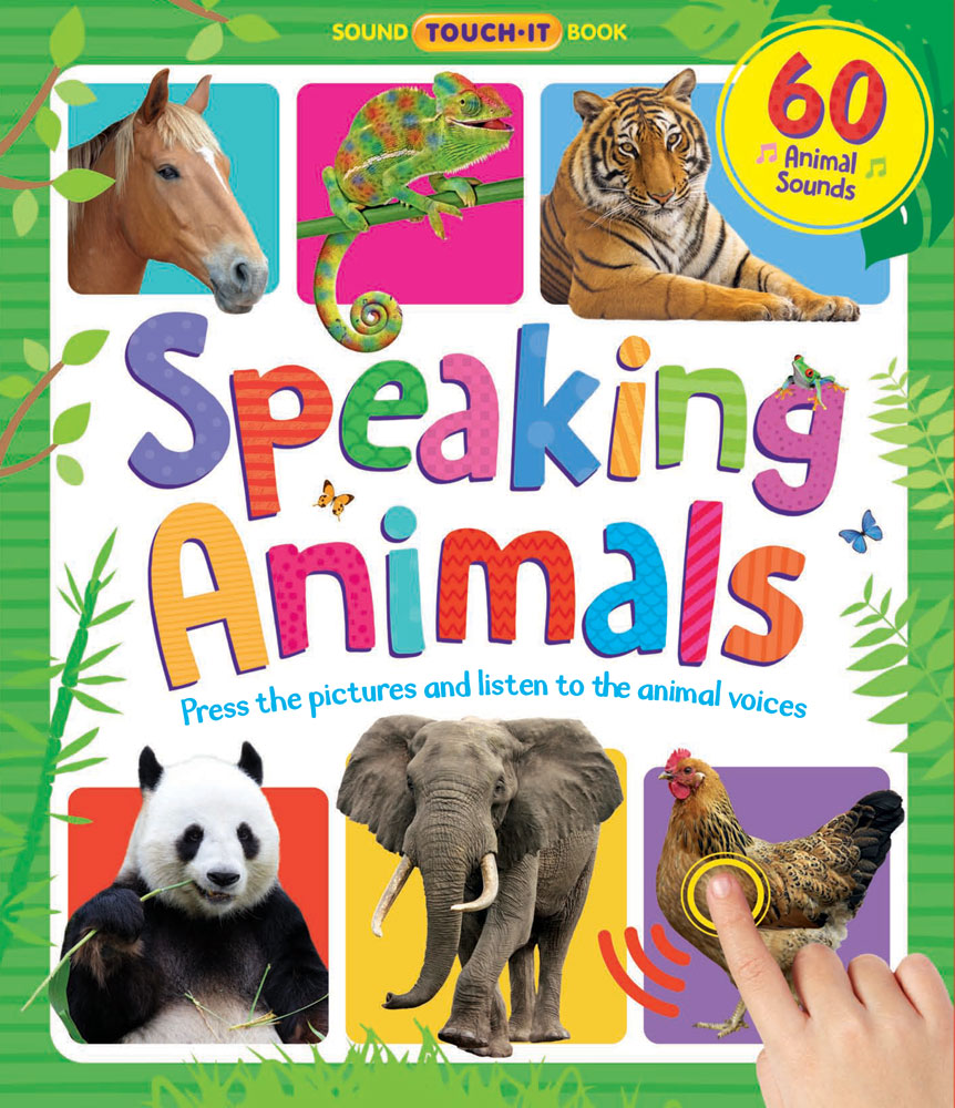 Speaking Animals (Sound book) - Banana Bear Books Design and Illustration
