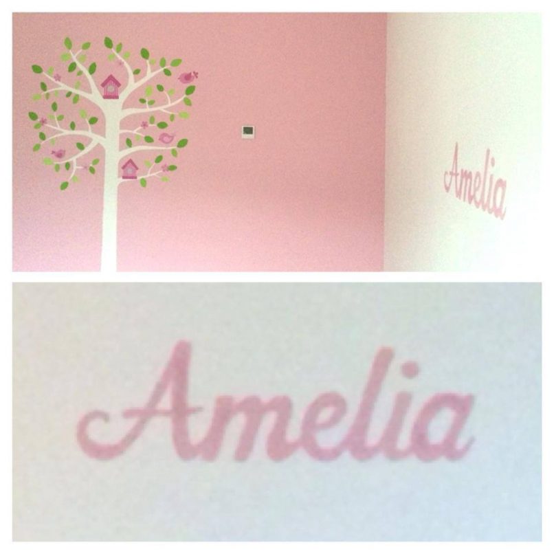 Baby Room Wall Art Banana Bear Books Design and Illustration