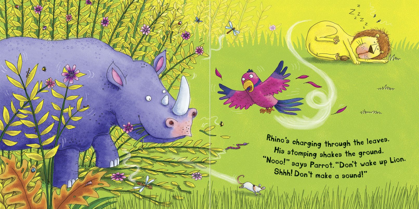 dont-wake-the-lion-spread